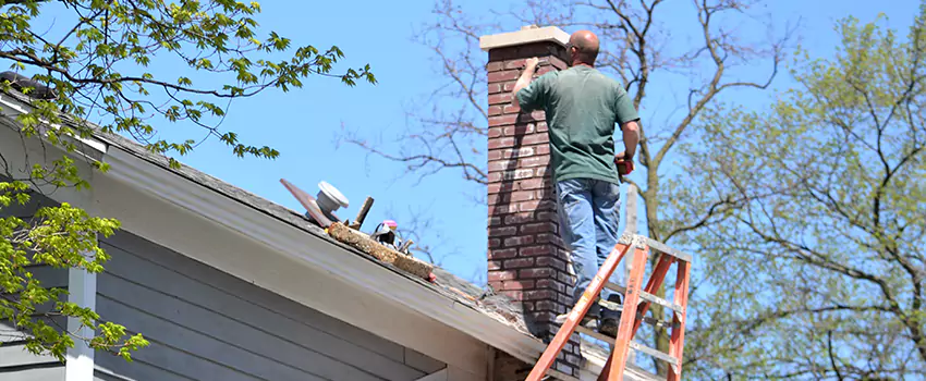 Vinyl and PVC Chimney Flashing Installation in Peekskill, NY