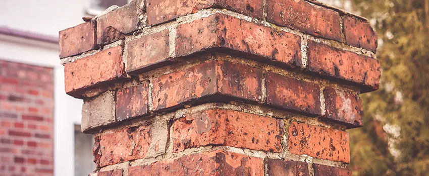 Cracked Chimney Bricks Repair Cost in Peekskill, New York