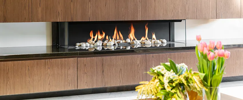 Double-height Fireplace Design Refurbishment in Peekskill, New York